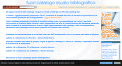 Desktop Screenshot of fuori-catalogo.it